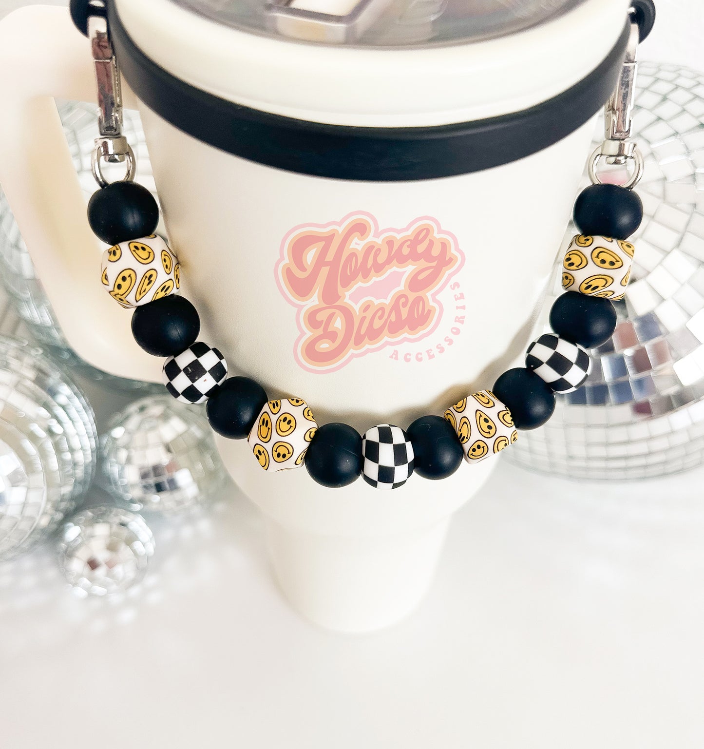 Rad Smiley Tumbler Handle