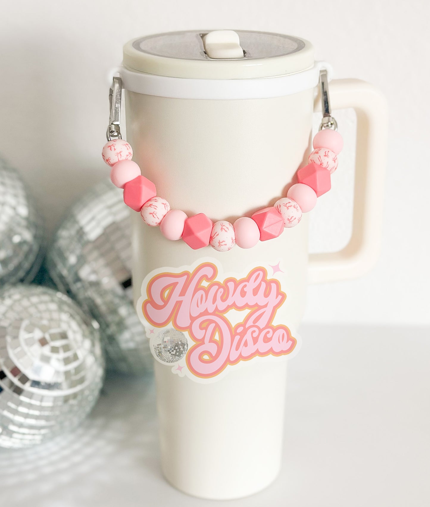 Dainty Bow Tumbler Handle