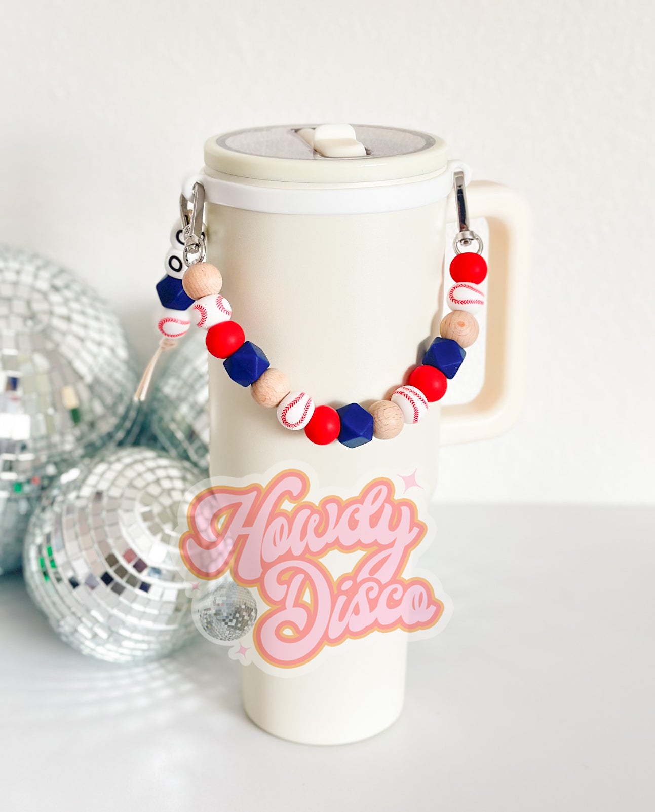 Baseball Tumbler Handle