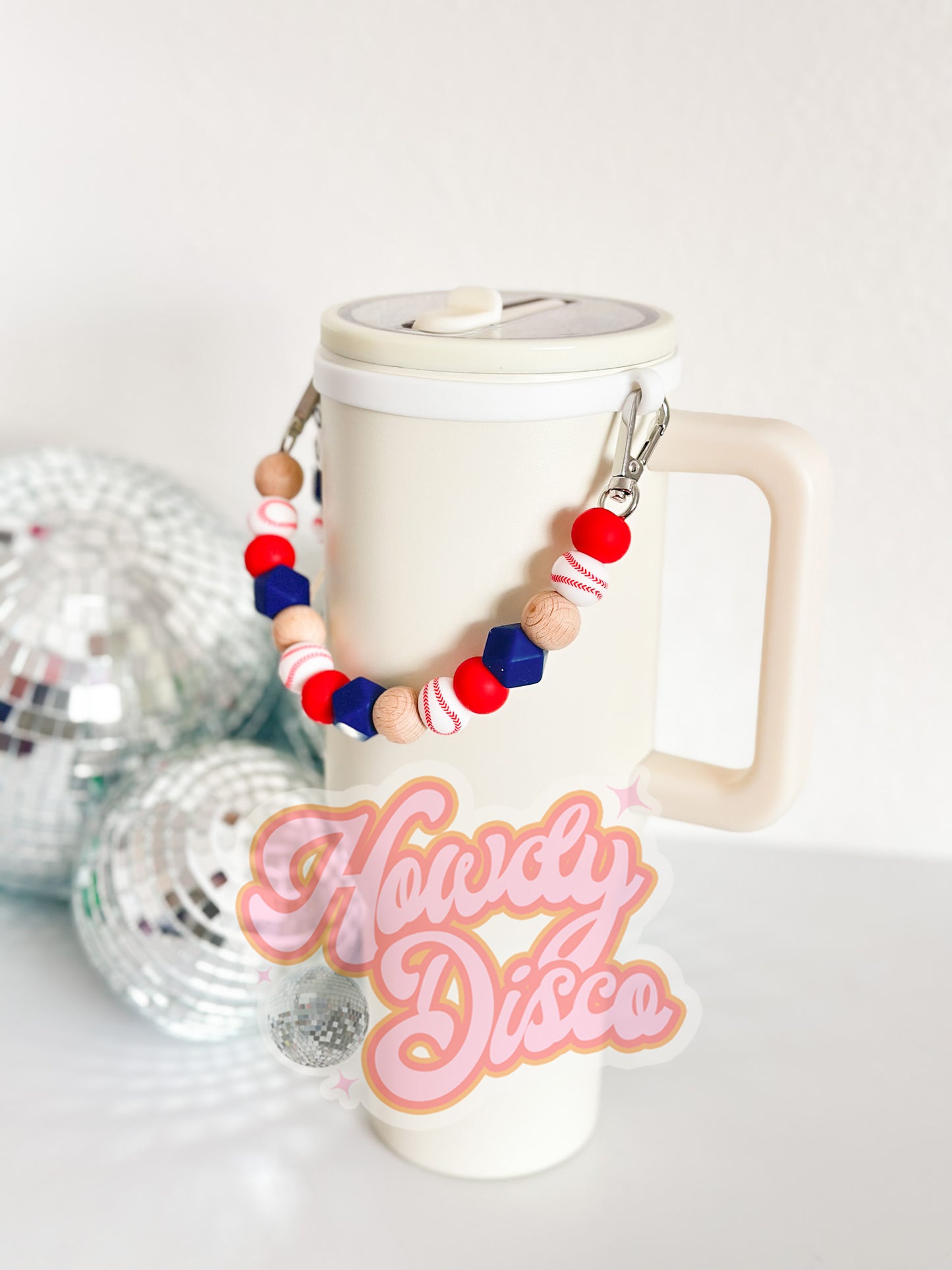 Baseball Tumbler Handle