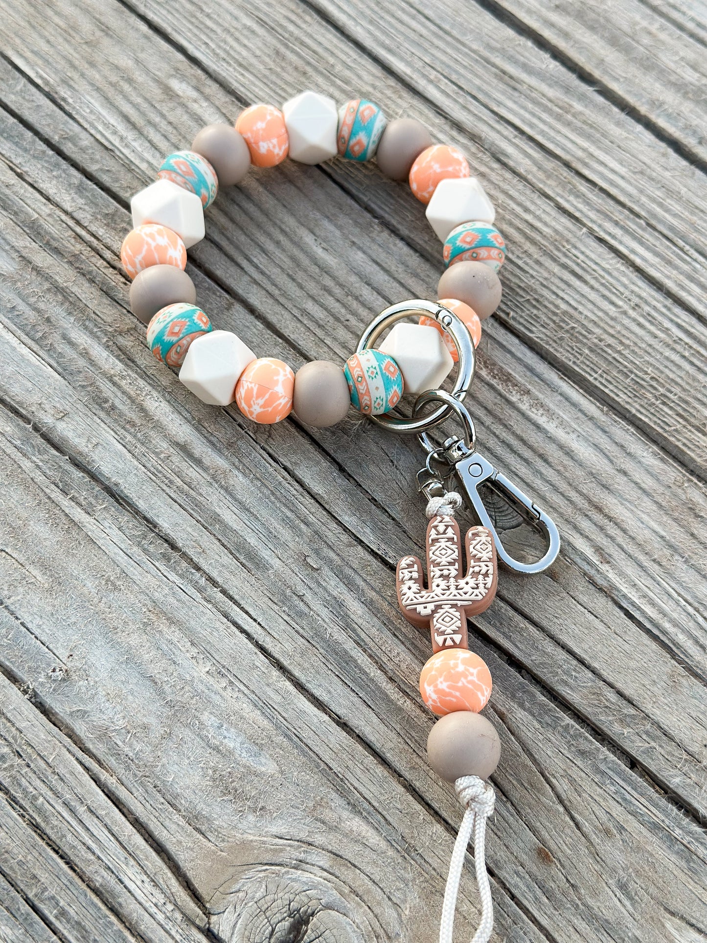 The Country Roads Wristlet Keychain