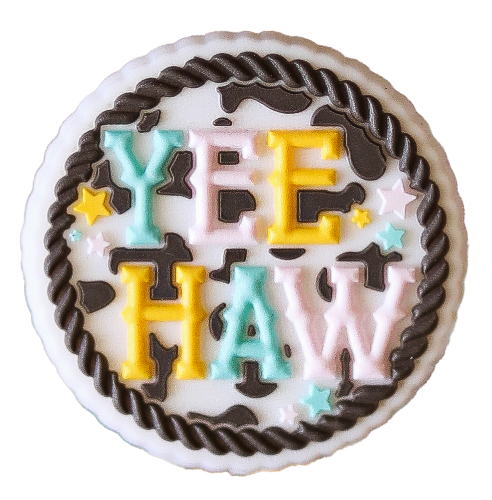 Yee Haw Silicone Focal Bead