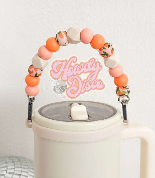 Just Peachy Tumbler Handle