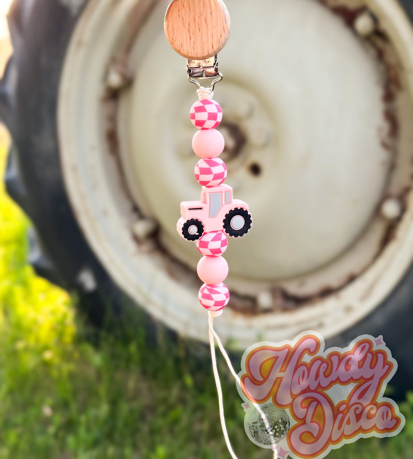 The Farmers Daughter Pacifier Clip