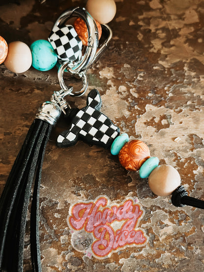 The Western Prairie Wristlet Keychain