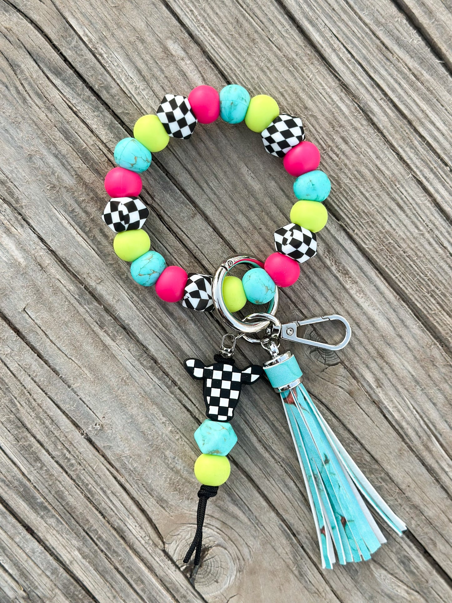 The "Y'allternative"Wristlet Keychain