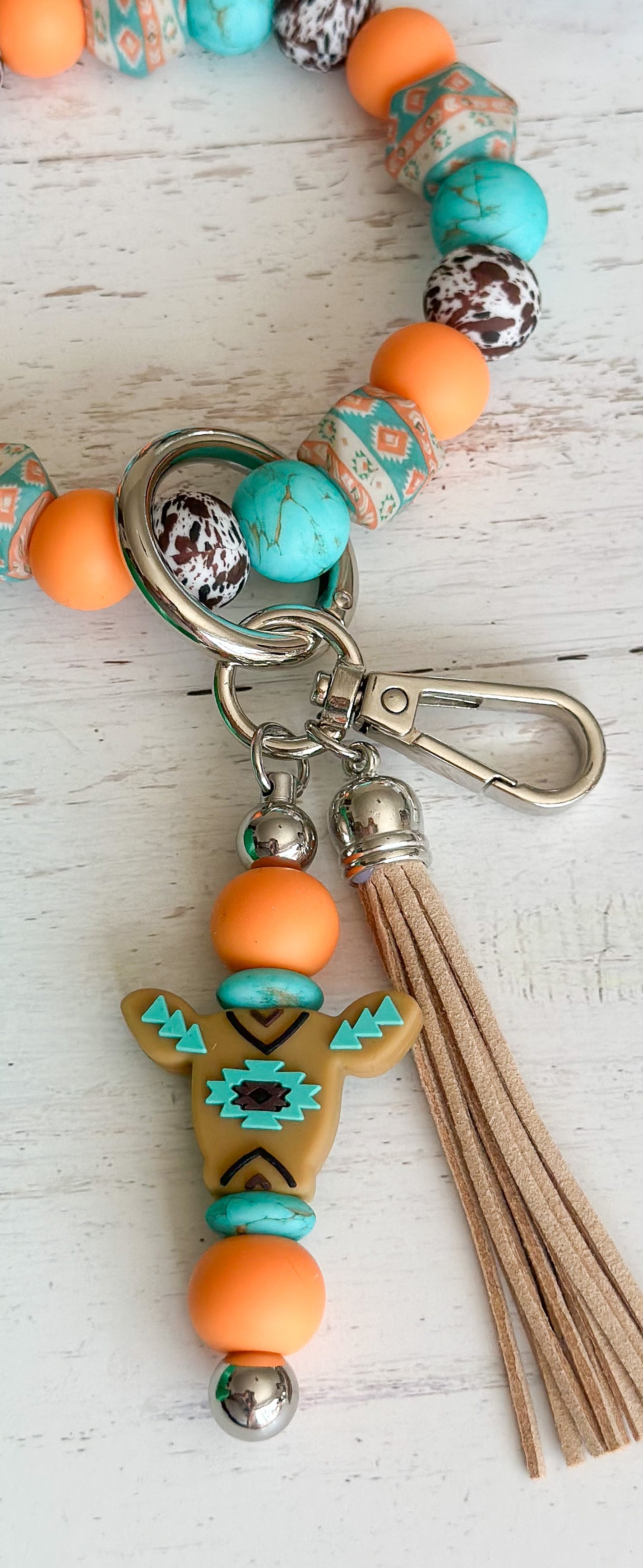 The Desert Sunset Wristlet Keychain