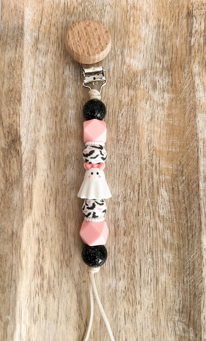 Batty but Cute Pacifier clip
