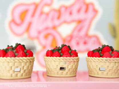 Strawberry Basket Charger Cover